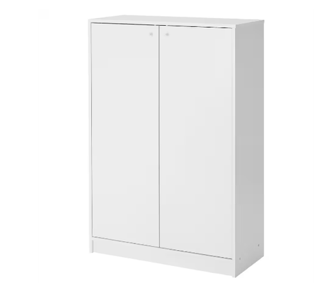 TỦ GIÀY KLEPPSTAD IKEA - TRẮNG 80x35x117 cm