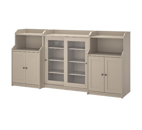 TỦ KẾT HỢP LƯU TRỮ HAUGA IKEA - BE 244x46x116 cm