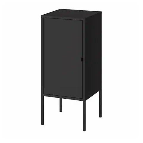 TỦ KIM LOẠI ĐỨNG LIXHULT IKEA - ĐEN 35x60 cm