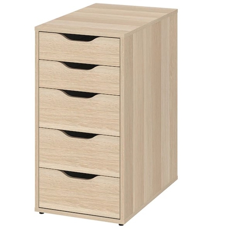 TỦ NGĂN KÉO ALEX IKEA - MÀU GỖ 36x70 cm