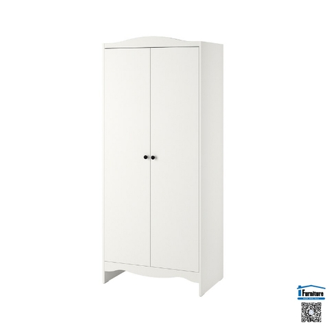 TỦ QUẦN ÁO SMÅGÖRA IKEA - Màu trắng (80x50x187 cm)