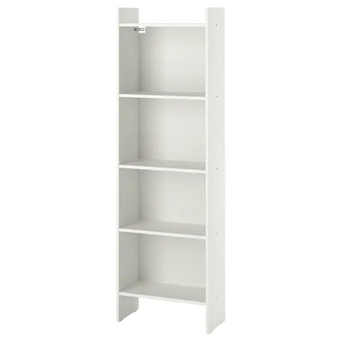 TỦ SÁCH BAGGEBO IKEA CAO - TRẮNG 50x25x160 cm