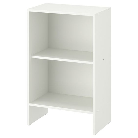 TỦ SÁCH BAGGEBO IKEA - TRẮNG 50x30x80 cm