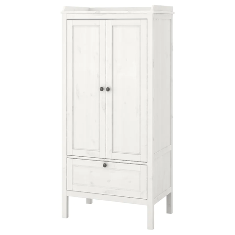 TỦ QUẦN ÁO TRẺ EM SUNDVIK IKEA - TRẮNG  80x50x172 cm