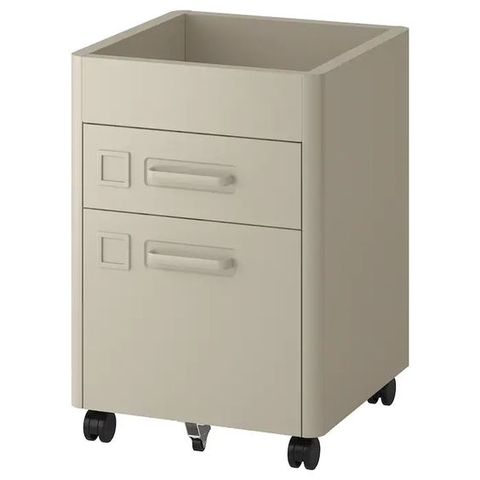 TỦ TÀI LIỆU NGĂN KÉO CÓ BÁNH XE IDÅSEN IKEA - BE 42x61 cm