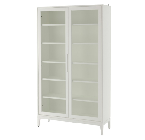 TỦ TRƯNG BÀY CÓ CỬA KÍNH REGISSÖR IKEA - TRẮNG 118x203 cm