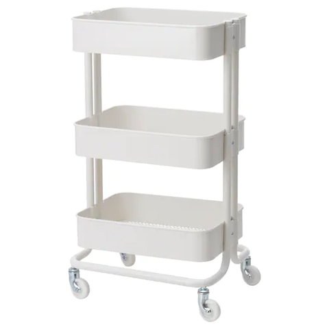 XE ĐẨY RÅSKOG IKEA - TRẮNG 35x45x78 cm