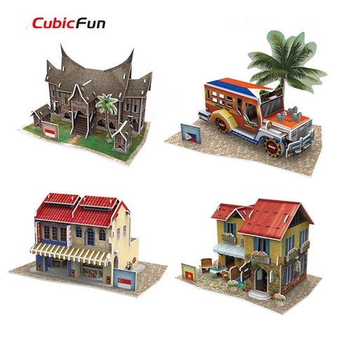 Mô hình giấy 3D Cubic Fun