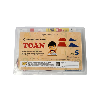 Bộ đồ dùng thực hành toán lớp 5