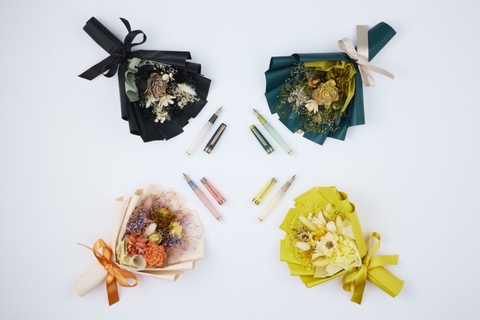 PG FOUNTAIN PEN SLIM FP 14K DRIED FLOWER #2 11-8630