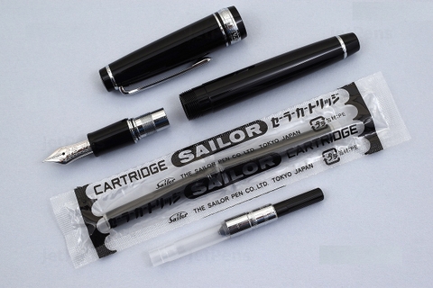 BÚT MÁY SAILOR PRO GEAR SLIM SILVER 14K 11-1222