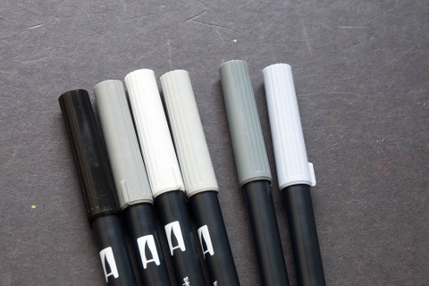 SET 6 BÚT TOMBOW ABT BRUSH