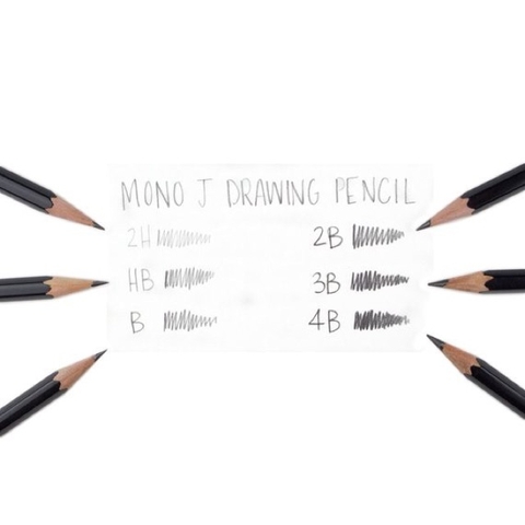 SET BÚT CHÌ GỖ MONO J
