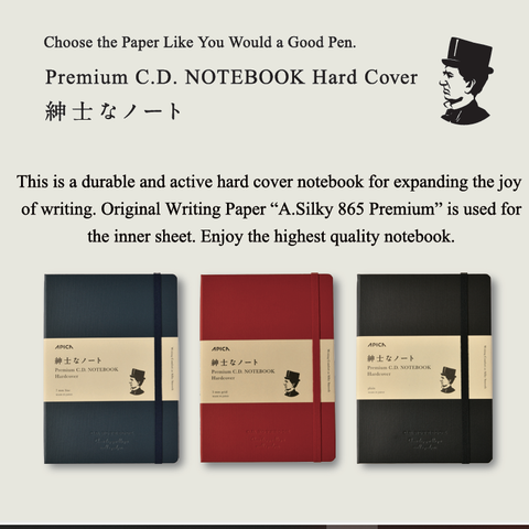 SỔ TAY NIPPON NOTE PREMIUM C.D HARD COVER A6 CDS202