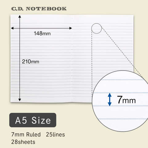 SỔ TAY NIPPON NOTE APICA CD A5 -  CD11