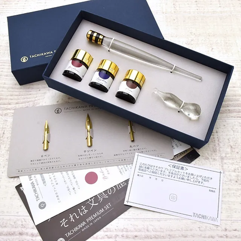 BỘ BÚT TACHIKAWA PREMIUM - CRYSTAL PSCR01