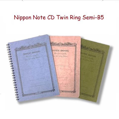 SỔ TAY NIPPON NOTE CD TWIN RING SEMI - B5 SPCDB5