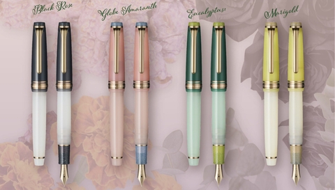 PG FOUNTAIN PEN SLIM FP 14K DRIED FLOWER #2 11-8630