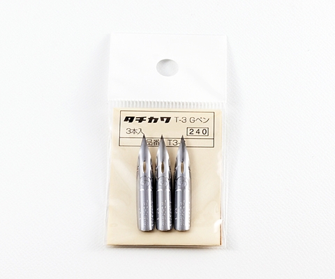 NGÒI BÚT TACHIKAWA COMIC - G MODEL - PACK OF 3 T33