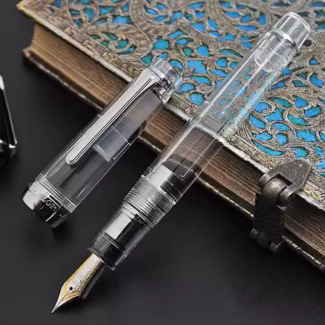 PROFESSINAL GEAR FOUNTAIN PEN ST TRANSPARENT 21K 11-3775