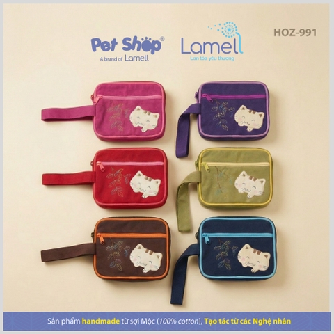 Ví 3 Ngăn Mèo Nhỏ