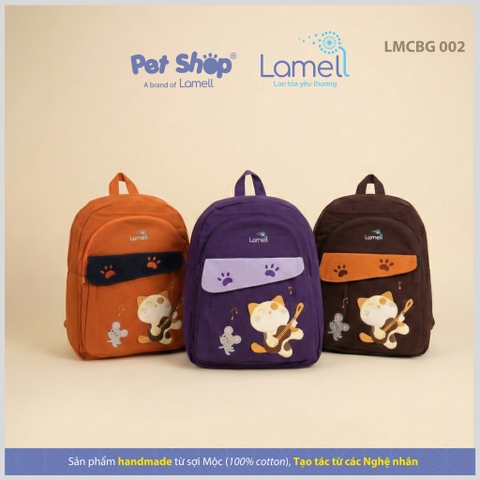 Balo "Ban nhạc mèo" - XL