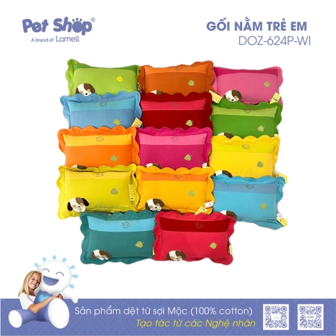 Gối nằm trẻ em DOZ-624P-WI (025 x 040 cm)