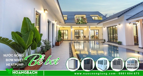 Cung cấp Máy nước nóng Bơm nhiệt cho Hồ bơi tại Nam Định
