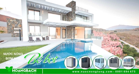 Máy nước nóng Bơm nhiệt không khí chất lượng cho Bể bơi bốn mùa