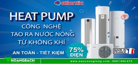 Máy nước nóng Bơm nhiệt chính hãng giá tốt nhất tại Thái Bình