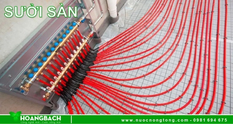 Bảng giá mới nhất 2024 Hệ thống sưởi sàn bằng nước nóng
