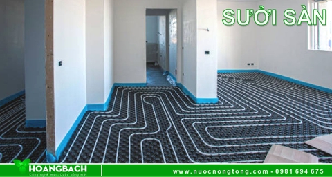 Lắp đặt Hệ thống sưởi sàn cao cấp cho Biệt thự Vinhomes Long Biên