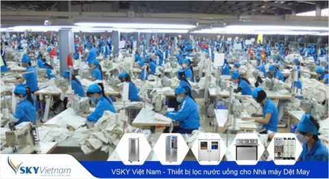 Giải pháp lọc nước uống trực tiếp cho Công nhân sản xuất
