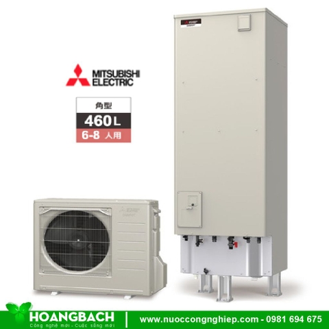 Máy nước nóng tổng Heatpump Mitsubishi SRT P466UB 460 lít 2024