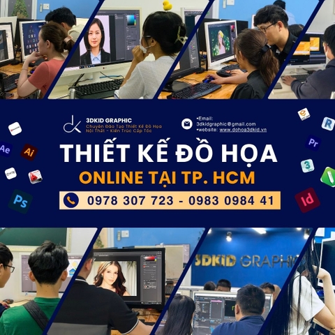 Khóa Học Thiết Kế Đồ Họa Online| Vững Kỹ Năng-Sáng Tạo Không Giới Hạn