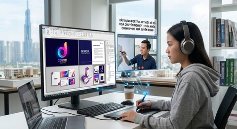 Khóa Học Thiết Kế Đồ Họa Online 1 Kèm 1 | Làm Chủ AI Đồ Họa 2026