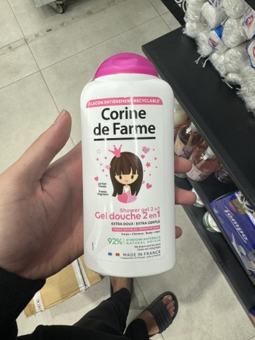 Gel tắm Corine De Farm 2in1 Princess