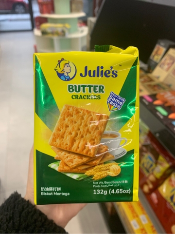 Bánh Cracker bơ Julie's - 132g