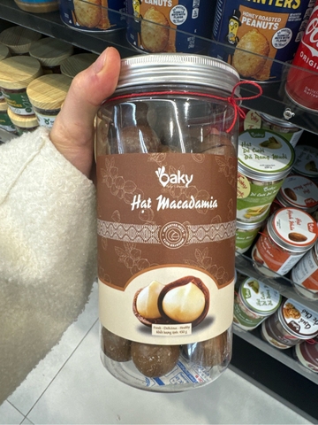 Oaky Hạt Macca Can 450gram
