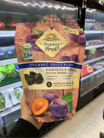 Mận khô hữu cơ Sunny Fruit 150g