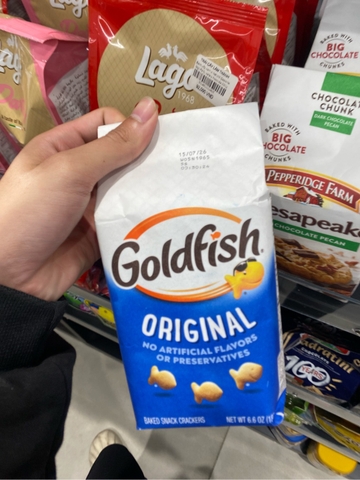Bánh Goldfish Original hiệu Pepperidge Farm 187g