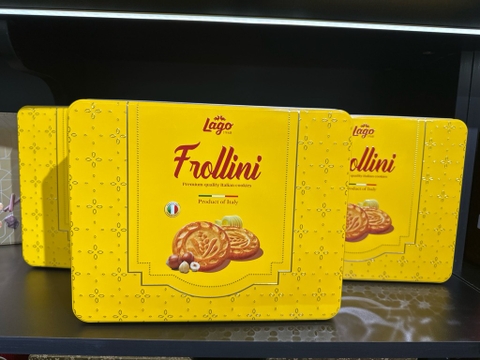 Bánh quy Lago Frollini Cookies 640g (HS Vàng)