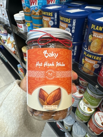 Oaky Almond Kernel Rang Can 250gram