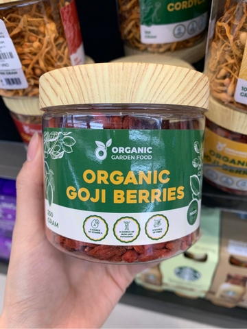 Hạt kỳ tử organic garden food 250g