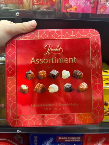 Socola Bỉ tổng hợp Hamlet Belgian Chocolate Assortment - 250g (HS ĐỎ)