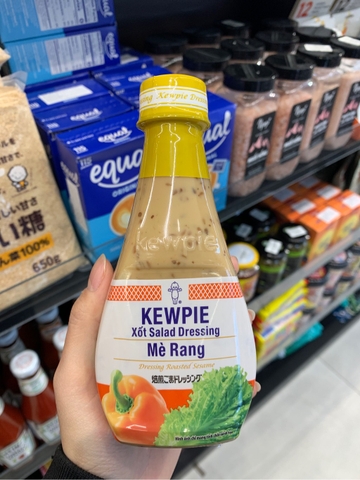 Nước sốt mè rang Kewpie chai 210