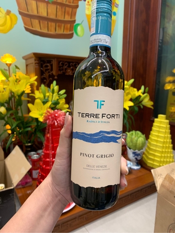 Rượu vang trắng Terre Forti Pinot Grigo