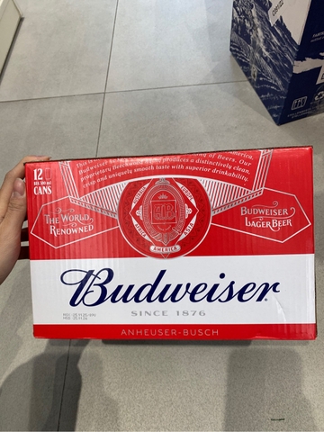 Bia Budweiser 500ml