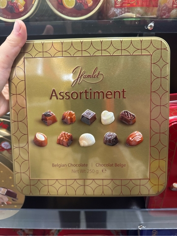 Socola Bỉ tổng hợp Hamlet Belgian Chocolate Assortment - 250g (HS VÀNG)
