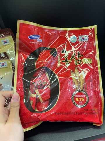Kẹo Hồng sâm GÓI 200GR